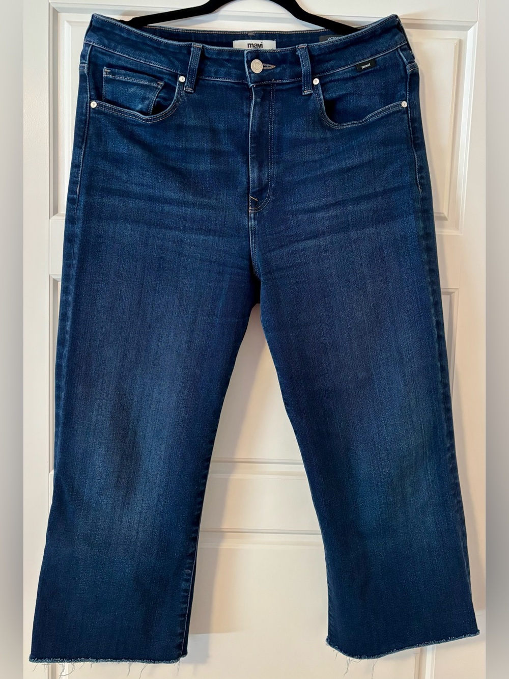 Mavi Straight-Leg Cropped Jeans